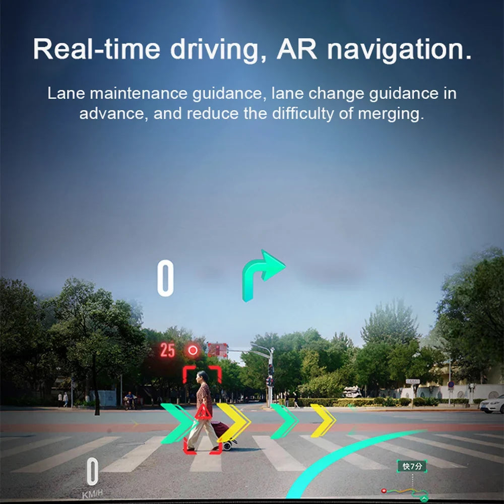 Shinysix Multi-language Dual Lens Car Video Recorder Auto Dash Cam Car Camera Recorder Night Viewing 10.26in DVR 170 Degree Wide Angle Car Global Positioning System Navigation Camcorder