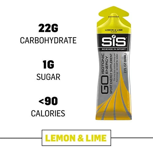 SCIENCE IN SPORT Isotonic Energy Gels, 22g Fast Acting Carbohydrates, Performance & Endurance Sport Nutrition for Athletes, Energy Gels for Running, Cycling, Triathlon, Lemon & Lime - 2