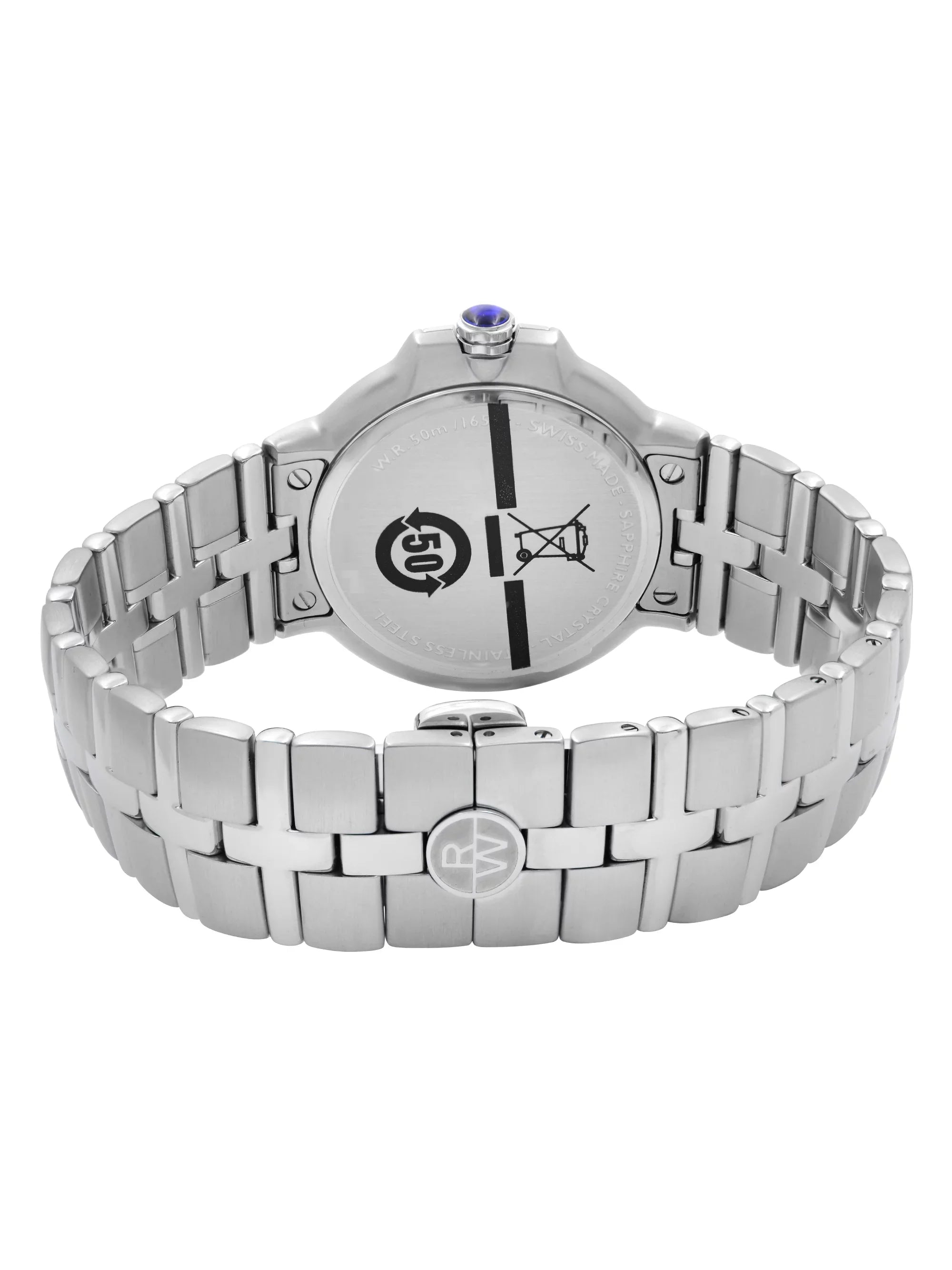 Raymond Weil Parsifal Stainless Steel Black Dial Quartz Mens Watch 5580-ST-00208