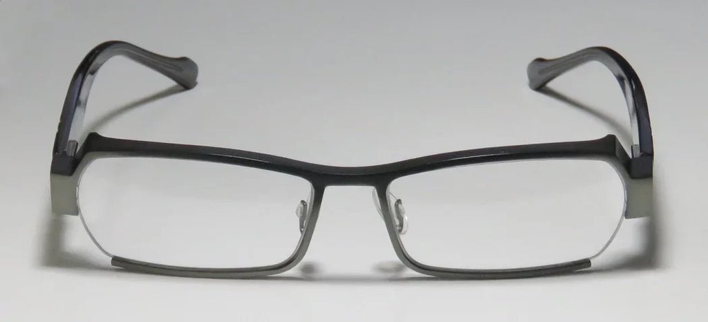 NEW HARRY LARY'S LEGACY MENS DESIGNER FULL-RIM SAGE / TRANSPARENT GRAY ULTIMATE COMFORT SPECIAL FRAME DEMO LENSES 55-16-0 FLEXIBLE HINGES EYEGLASSES/SPECTACLES