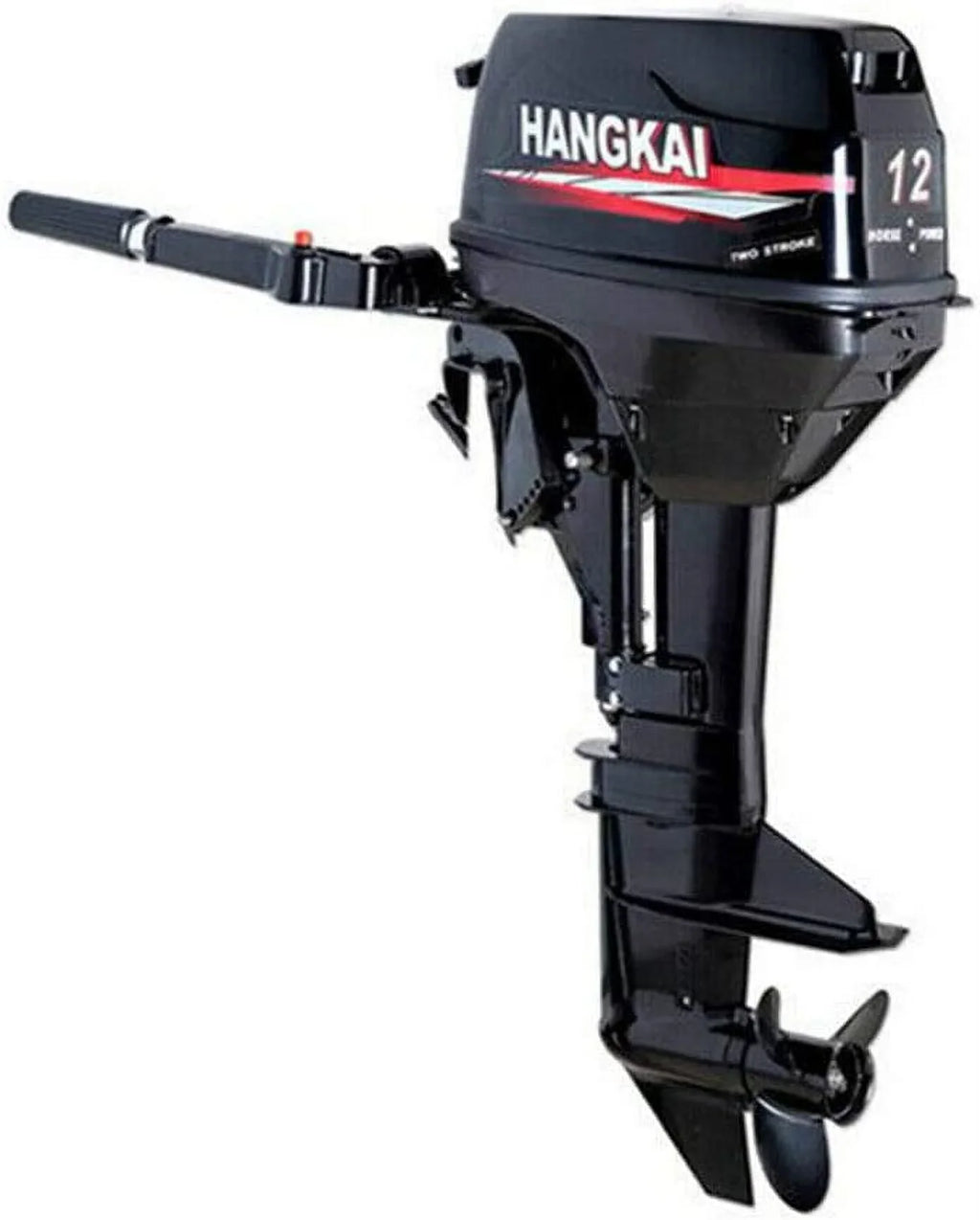 FETCOI 12 HP 2 Stroke Outboard Motor Fishing Watercraft Engine w/Water Cooling System