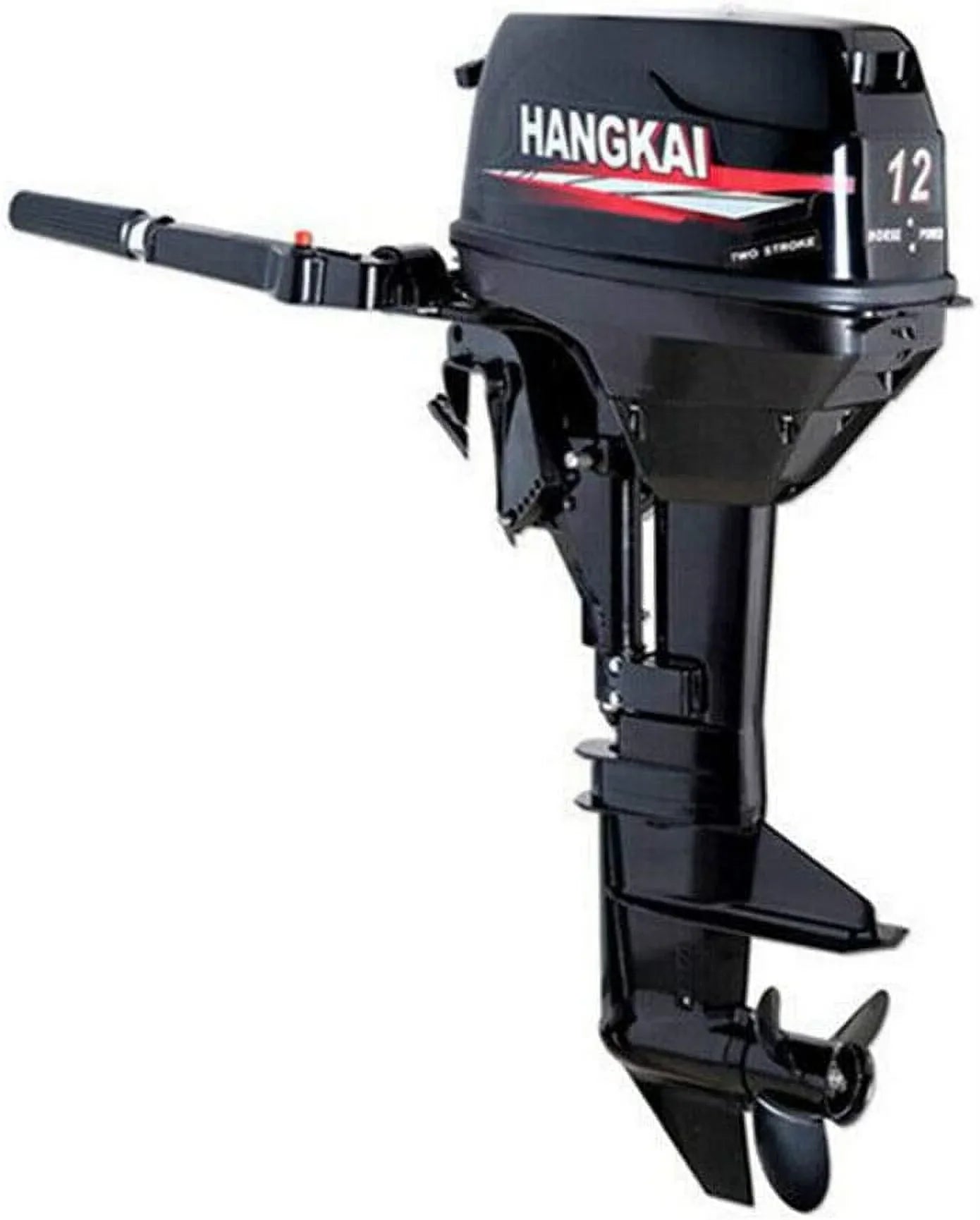 FETCOI 12 HP 2 Stroke Outboard Motor Fishing Watercraft Engine w/Water Cooling System