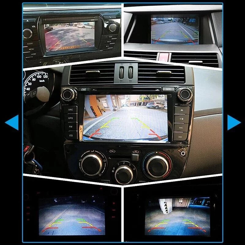 Wireless Car Backup Camera Rear View System Night Vision + 4.3" Mirror Monitor