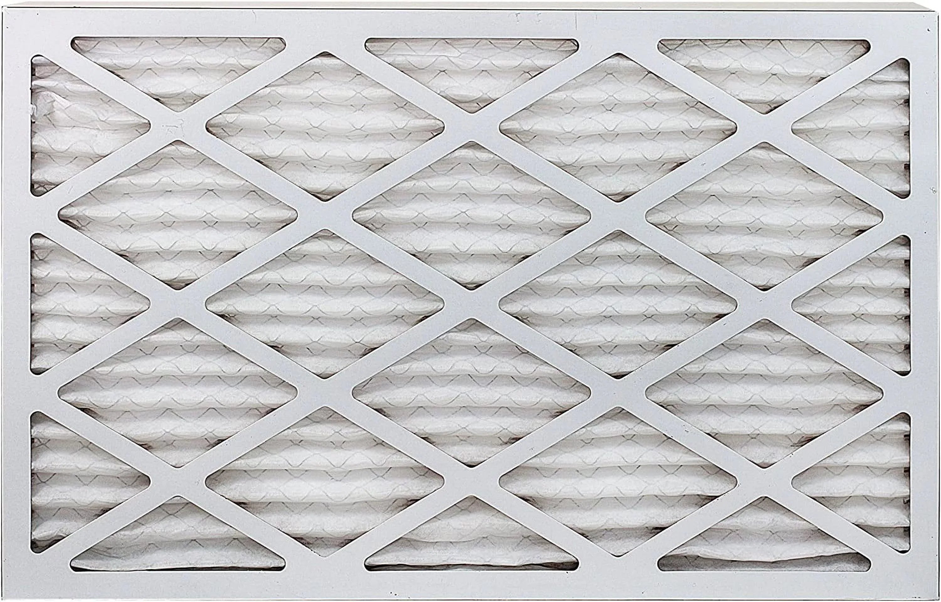 Filterbuy 15x28x1 MERV 8 Pleated HVAC AC Furnace Air Filters (12-Pack)