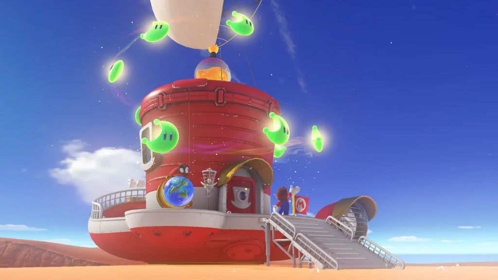 Mario Odyssey Game and Game Caddy