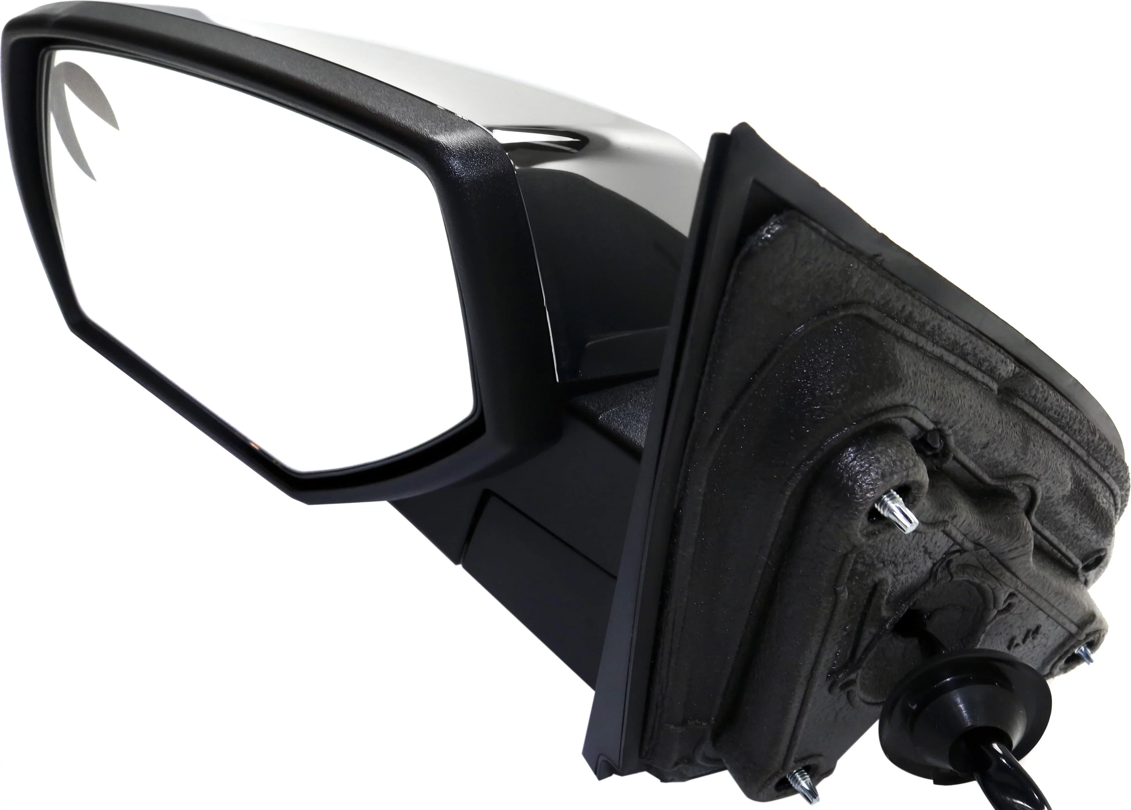 Mirror Suitable With 2015-2018 GMC Sierra 2500 HD Chevrolet Silverado 3500 Left Driver Side Heated Chrome Kool-Vue