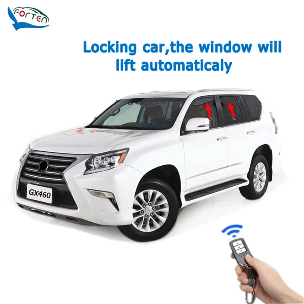 OBD Car Auto Window Closer Open Side Mirror Folder Unfold and Speed Lock Kit Device for Lexus GX460 2020 2021 2022