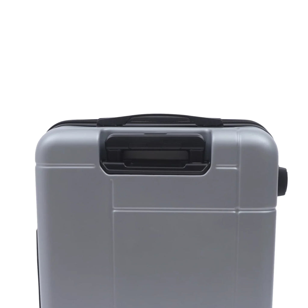 Wuzstar 24" Traveling Luggage PC+ABS Luggage Bags with TSA Lock Long-lasting Spinner Wheels Hardside Carry On Suitcase , Silver
