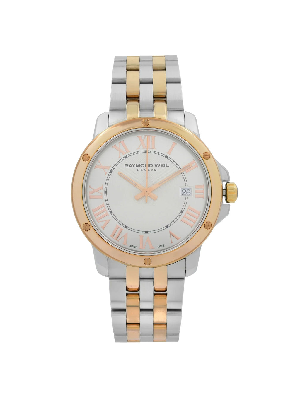 Raymond Weil Tango Caribbean Exclusive Steel Quartz Mens Watch 5591-SB5-CARAB Pre-Owned