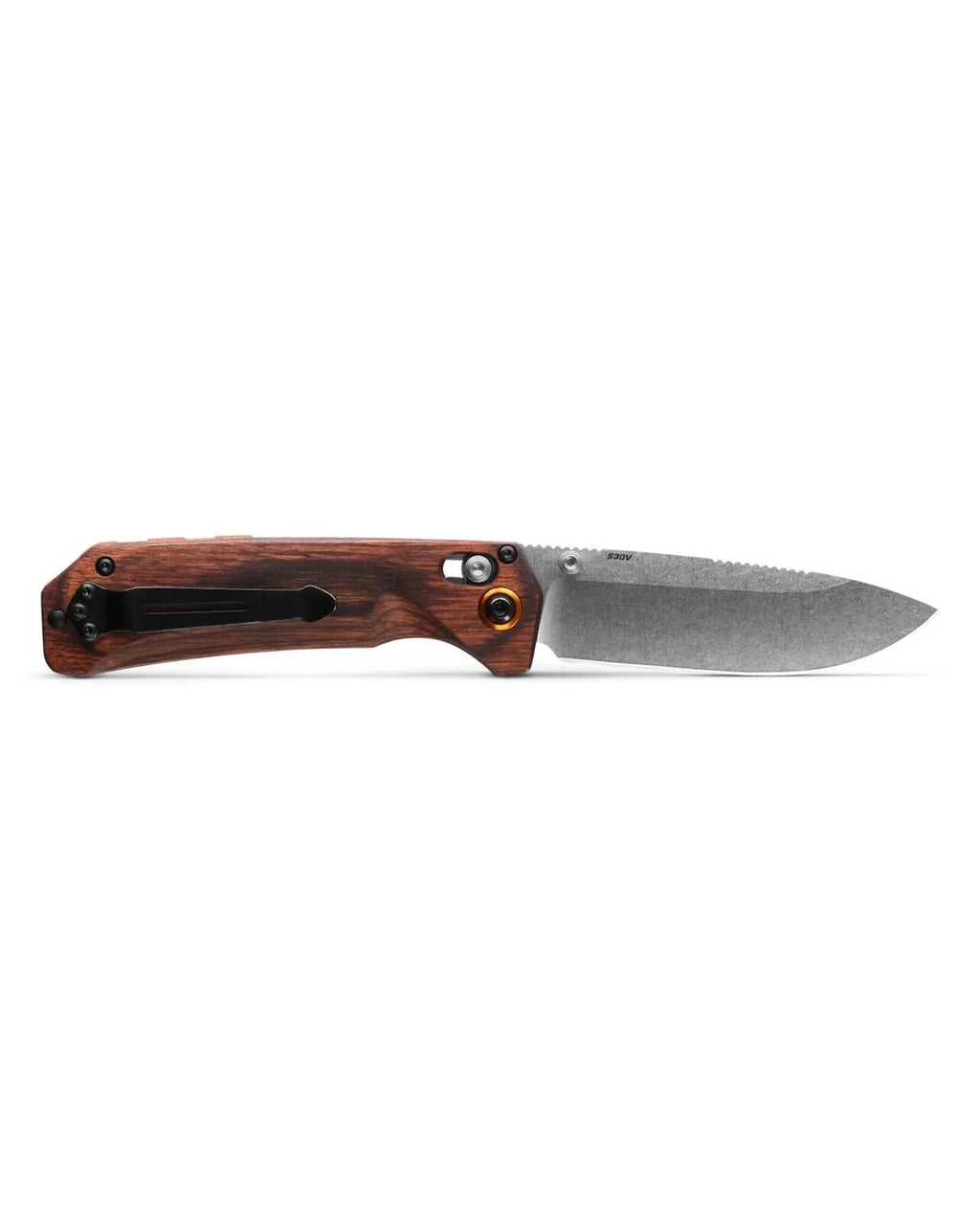 Benchmade Grizzly Creek 15062 Stabilized Wood 3.49" CPM-S30V Stainless Folding Pocket Knife
