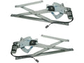 Front Window Regulator and Motor Kit 2 Piece - Fitting with 1991 - 2001 Ford Explorer 1992 1993 1994 1995 1996 1997 1998 1999 2000