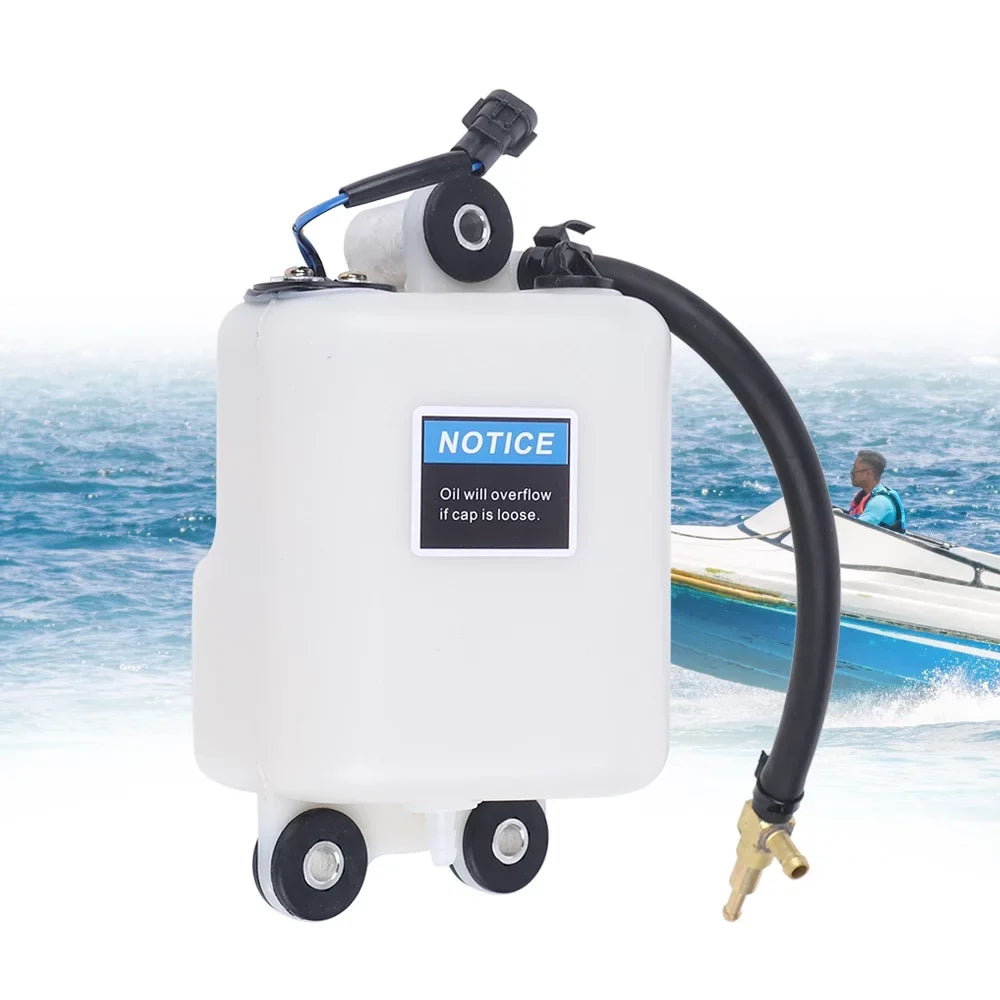 Miumaeov Outboard Oil Tank Assembly Oil Tank Assy for Mercury 1200-8M0064075 Fits Mercury Optimax 3.0L 200HP 225HP 250HP