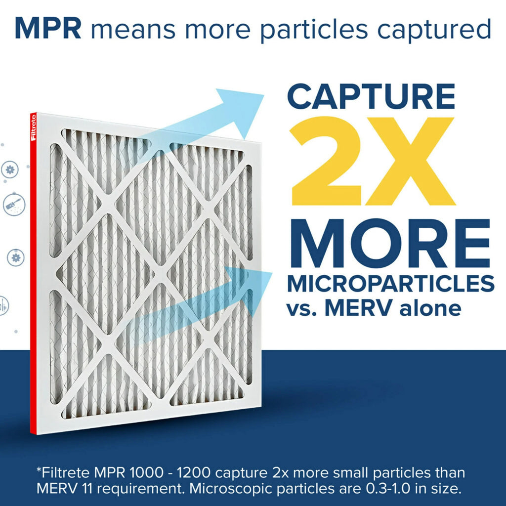 Filtrete 12x36x1 Air Filter, MPR 1000 MERV 11, Allergen Defense, 1 Filter