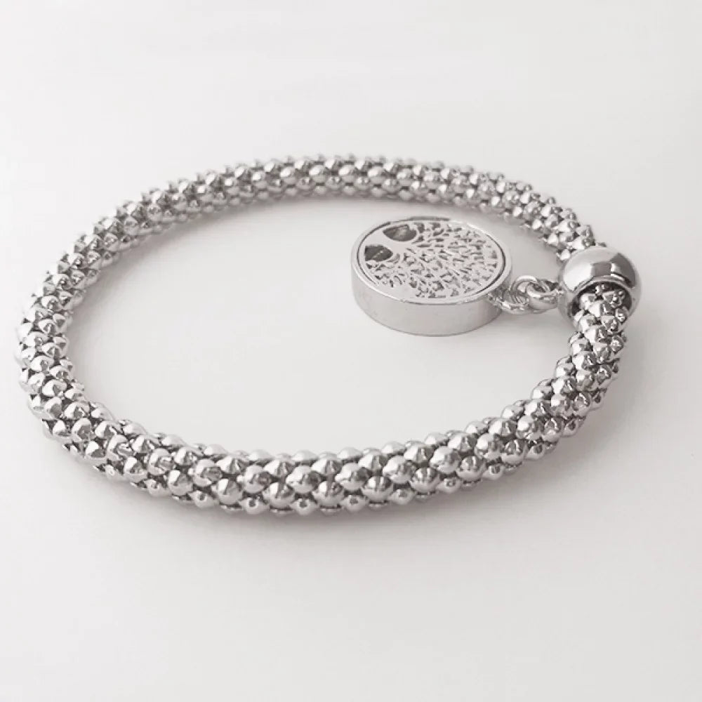 Sweden National Emblem Country Symbol Sliver Bracelet Pendant Jewelry Chain Adjustable Bangle