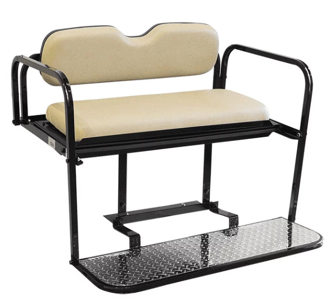 GTW MACH-2 (ALUM) REAR FLIP SEAT PRECEDENT BUFF CUSHIONS