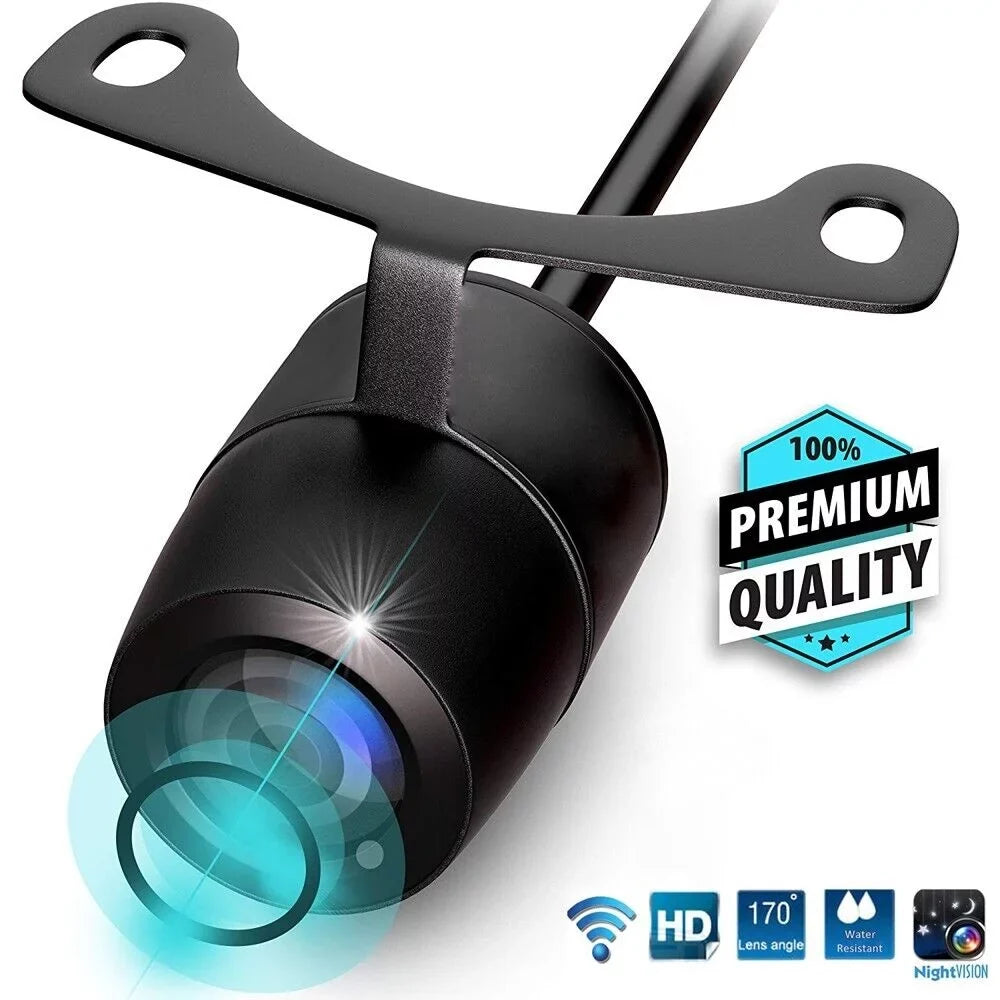 Backup Camera Wireless Car Rear View HD Parking System Night Vision + 7inch Monitor