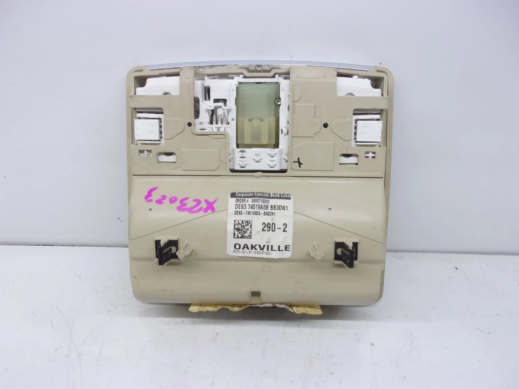 Pre-Owned 2013-2019 Lincoln MKT Beige Overhead Roof Center Console OEM (Good)