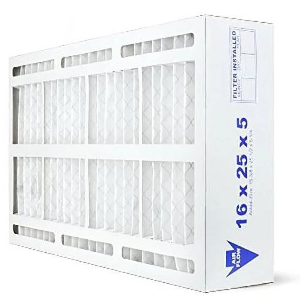 16X25x5 MERV 11 HVAC AC Furnace Air Filter Replacement For Goodman Amana -1056 AMP--1056, Allergy 2-Pack, Made In The