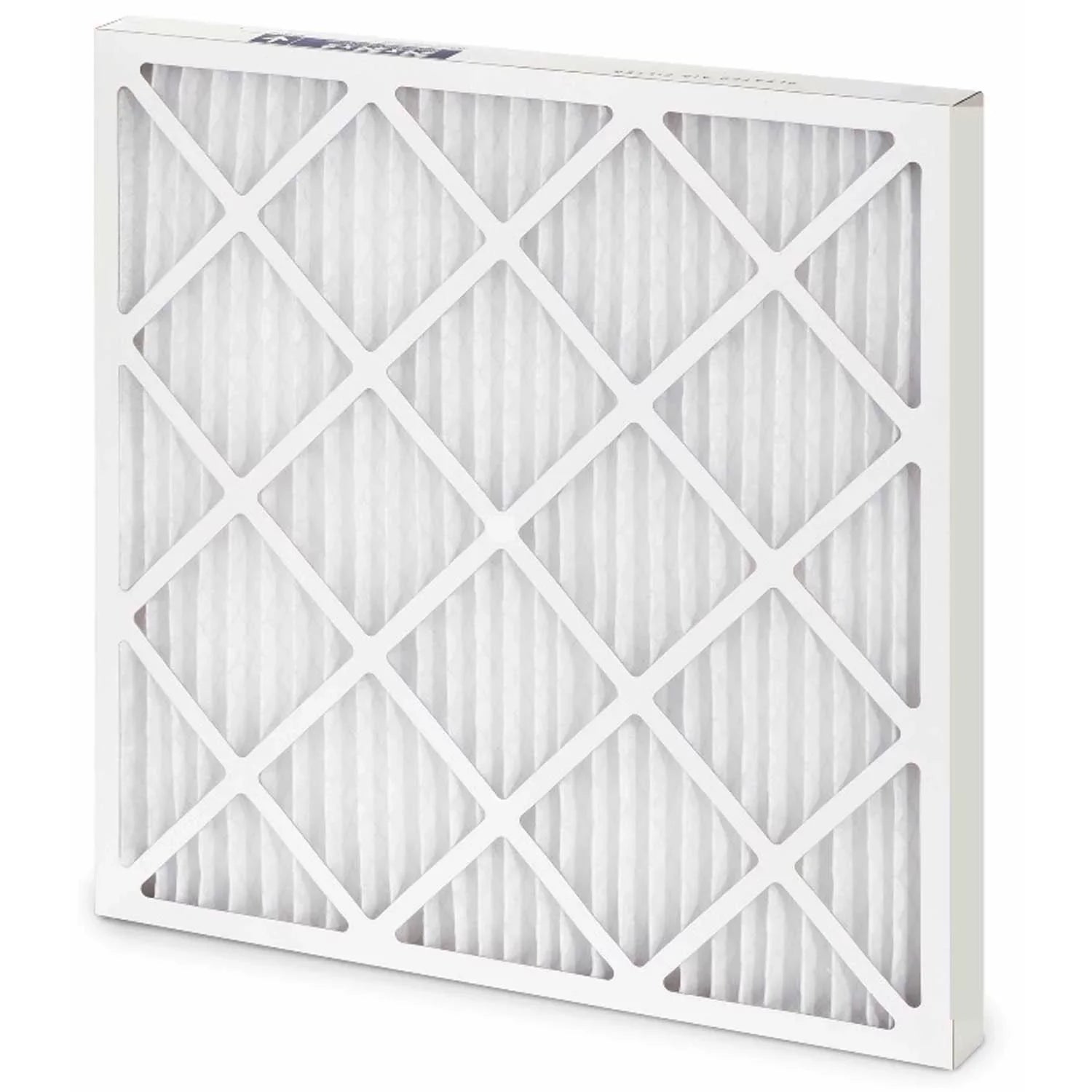 Pleated MERV 8 Standard Capacity Air Filter, 24"W x 24"H x 2"D, Lot of 12
