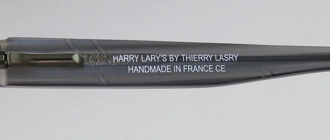 NEW HARRY LARY'S LEGACY MENS DESIGNER FULL-RIM SAGE / TRANSPARENT GRAY ULTIMATE COMFORT SPECIAL FRAME DEMO LENSES 55-16-0 FLEXIBLE HINGES EYEGLASSES/SPECTACLES
