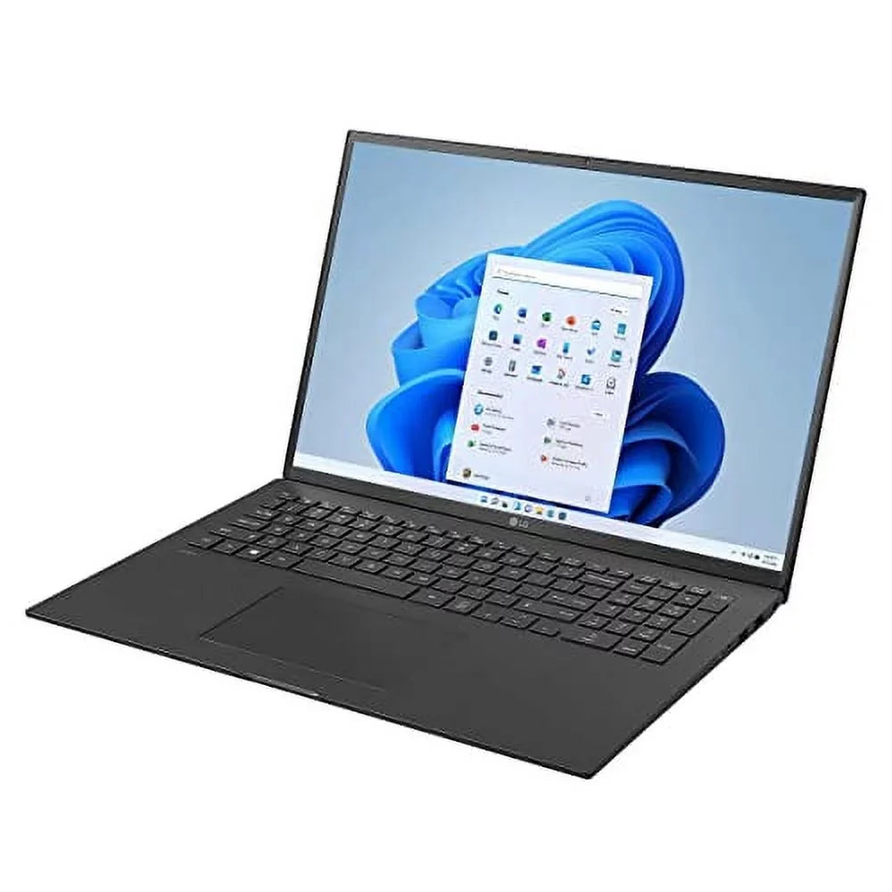 LG Gram Ultralight Laptop 2022, 80Wh Battery, 17" WQXGA IPS, i7-1260P, 16GB LPDDR5, 512GB NVMe SSD, Iris Xe Graphics, Backlit KB, WiFi 6E, Thunderbolt 4, Windows 10 Pro, COU 32GB USB
