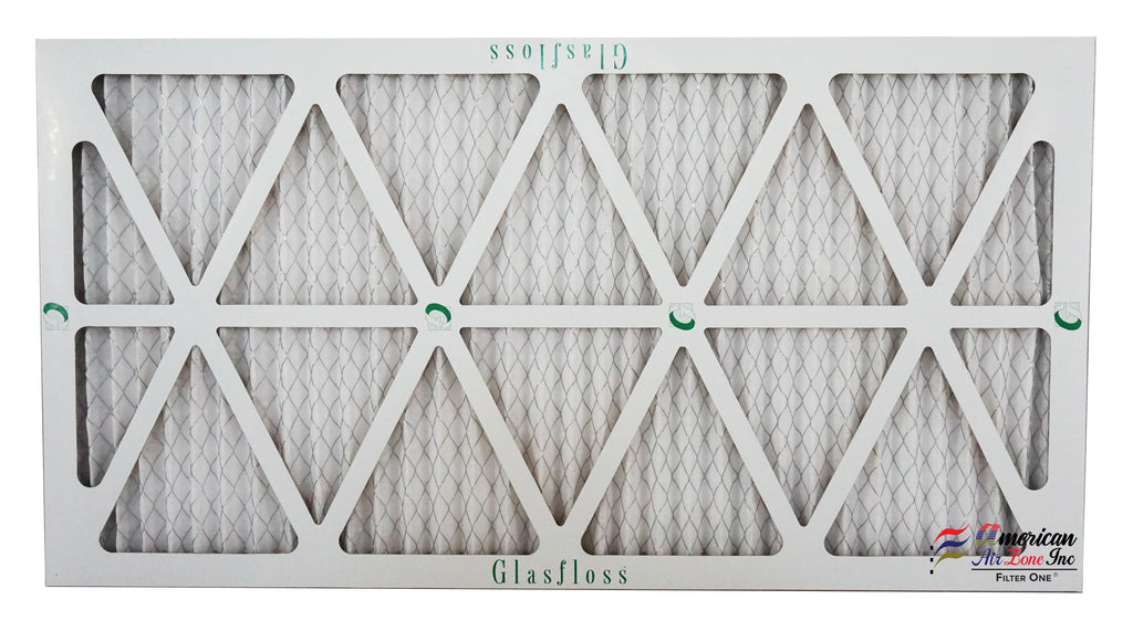 Glasfloss 12x36x1 - MERV 10 - Pack of 4 - Furnace Air Filter - Made in USA (Actual Size: 11.5 x 35.5x7/8 inch)