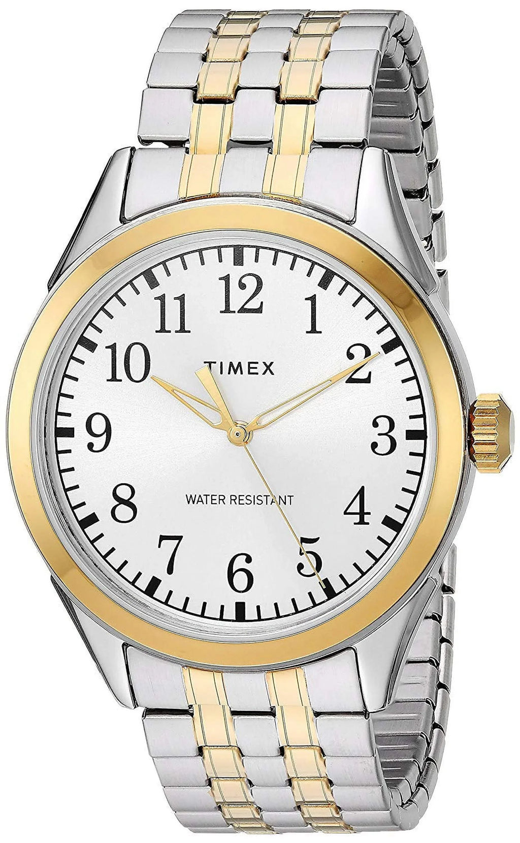 Men's Briarwood Two-Tone Watch, Stainless Steel Expansion Band