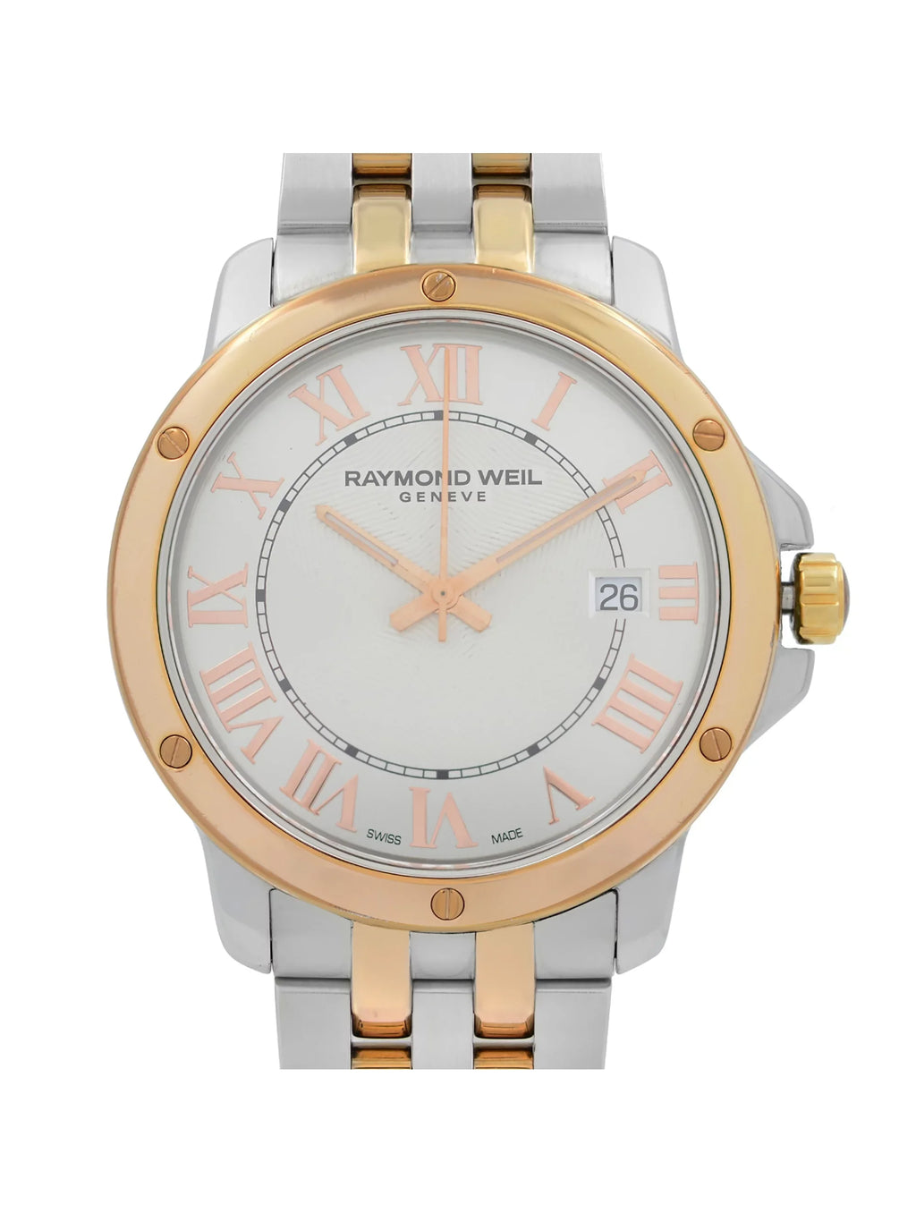 Raymond Weil Tango Caribbean Exclusive Steel Quartz Mens Watch 5591-SB5-CARAB Pre-Owned