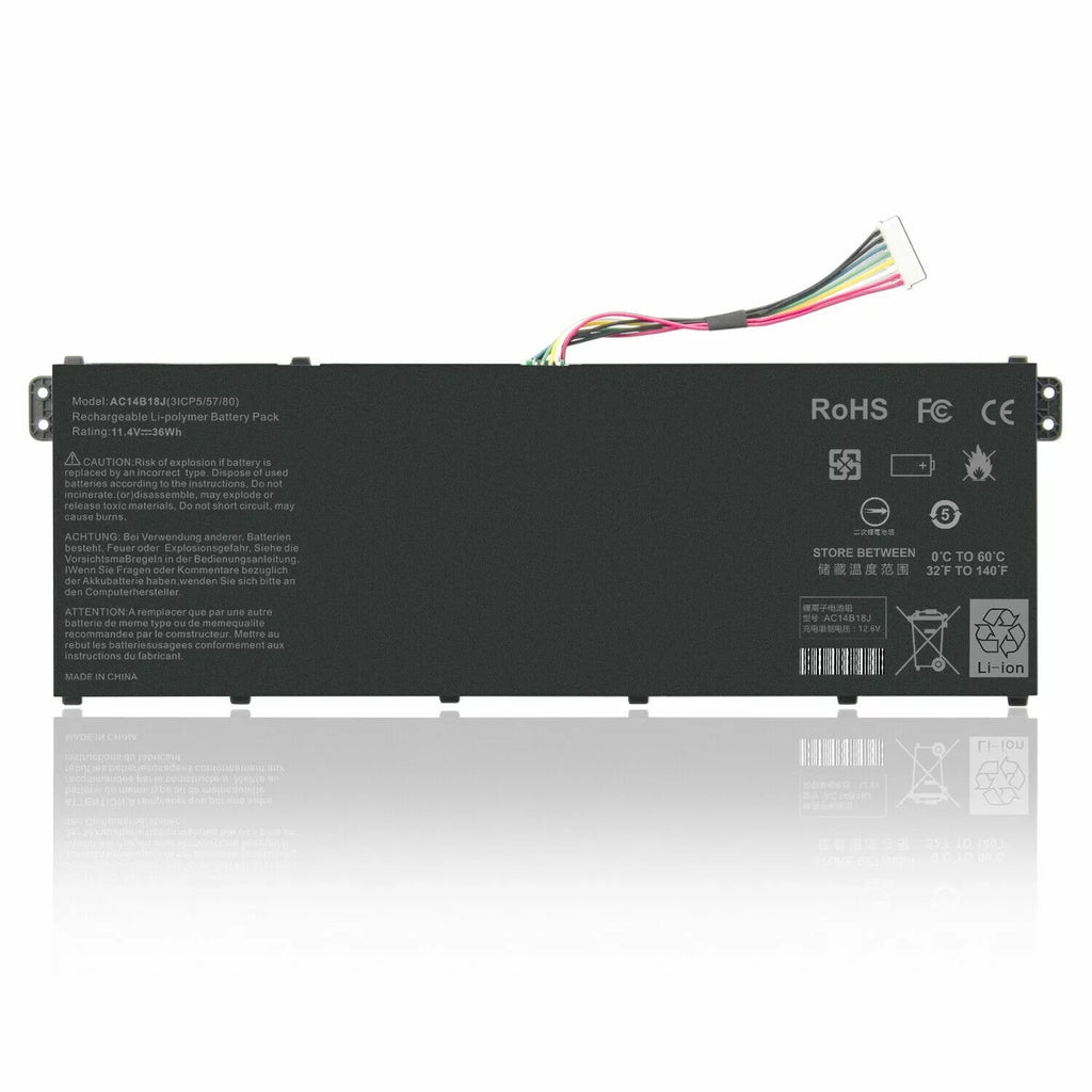 AC14B13J Laptop Battery for Acer Chromebook CB3-531 CB5-571 CB3-111 C810 C910