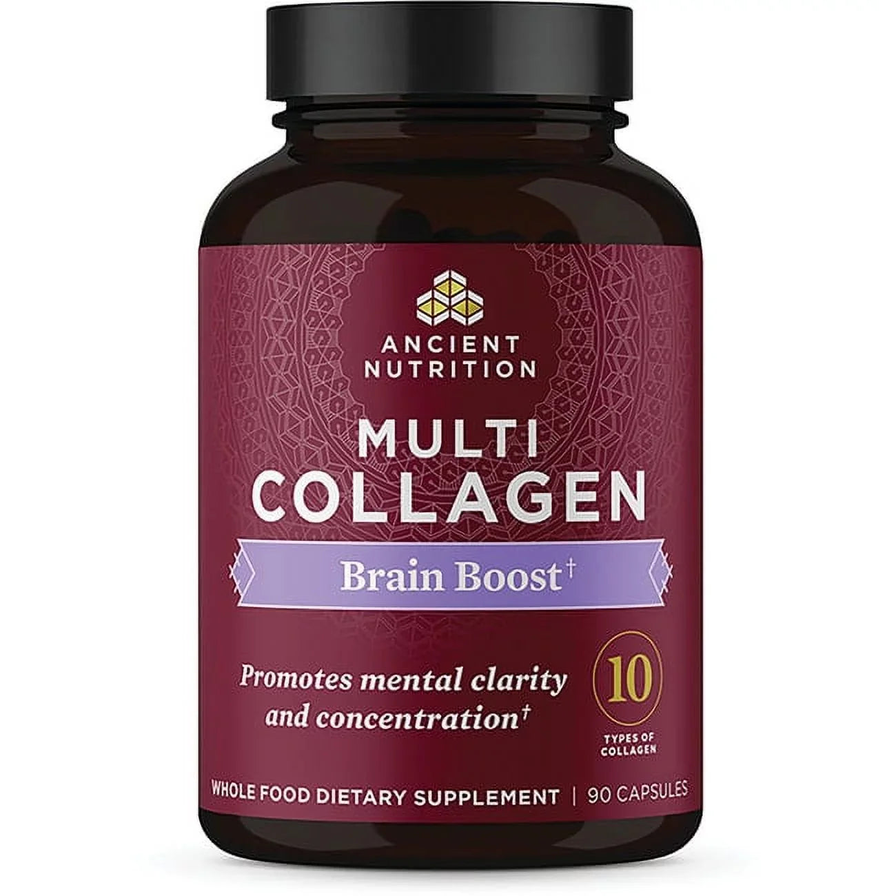 Ancient Nutrition Multi Collagen Brain Boost 90 Caps