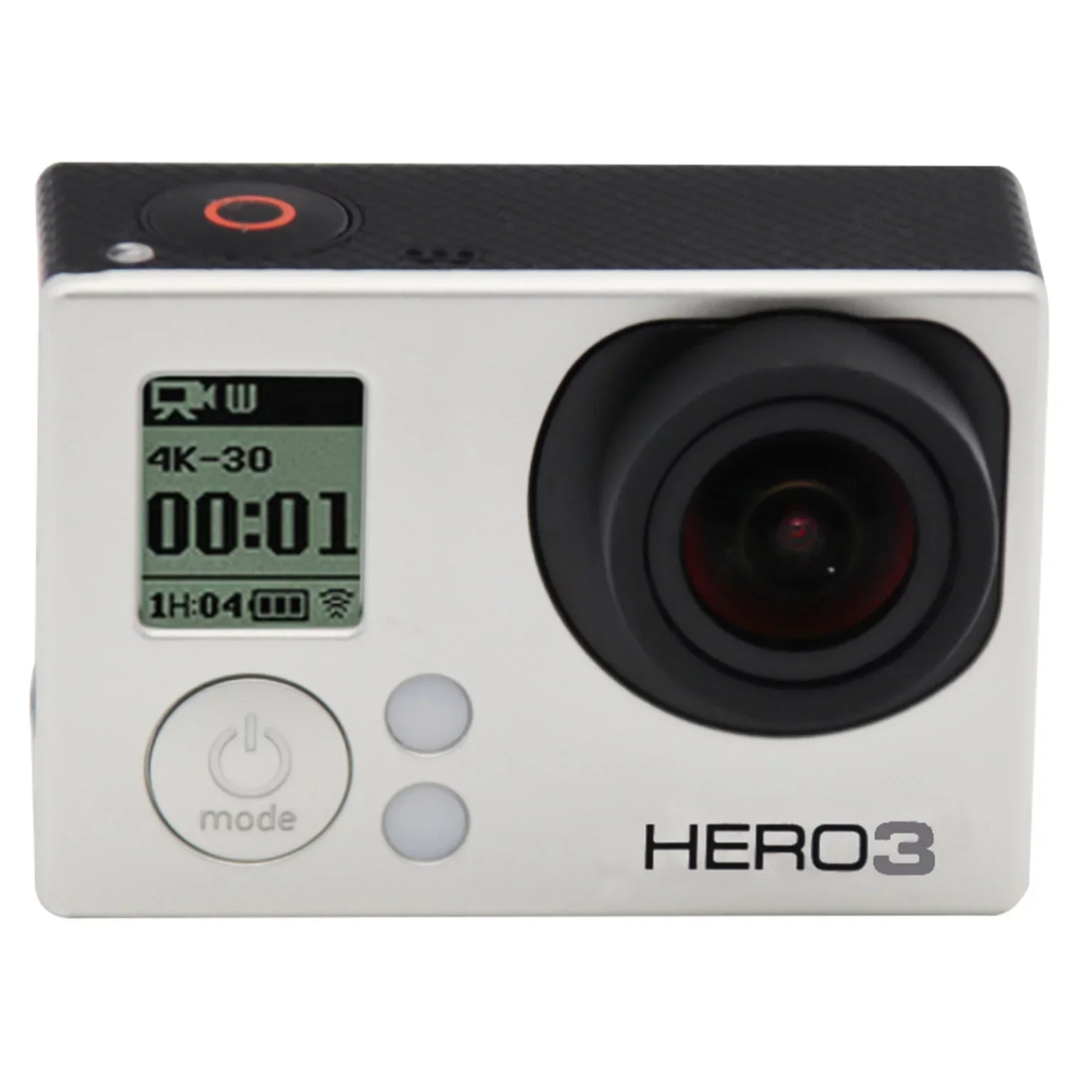 Restored GoPro HERO3 White Edition action camera 1080p 5.0 MP WiFi underwater up to 131.2 ft Camcorder + 35in1 Kits (Refurbished)