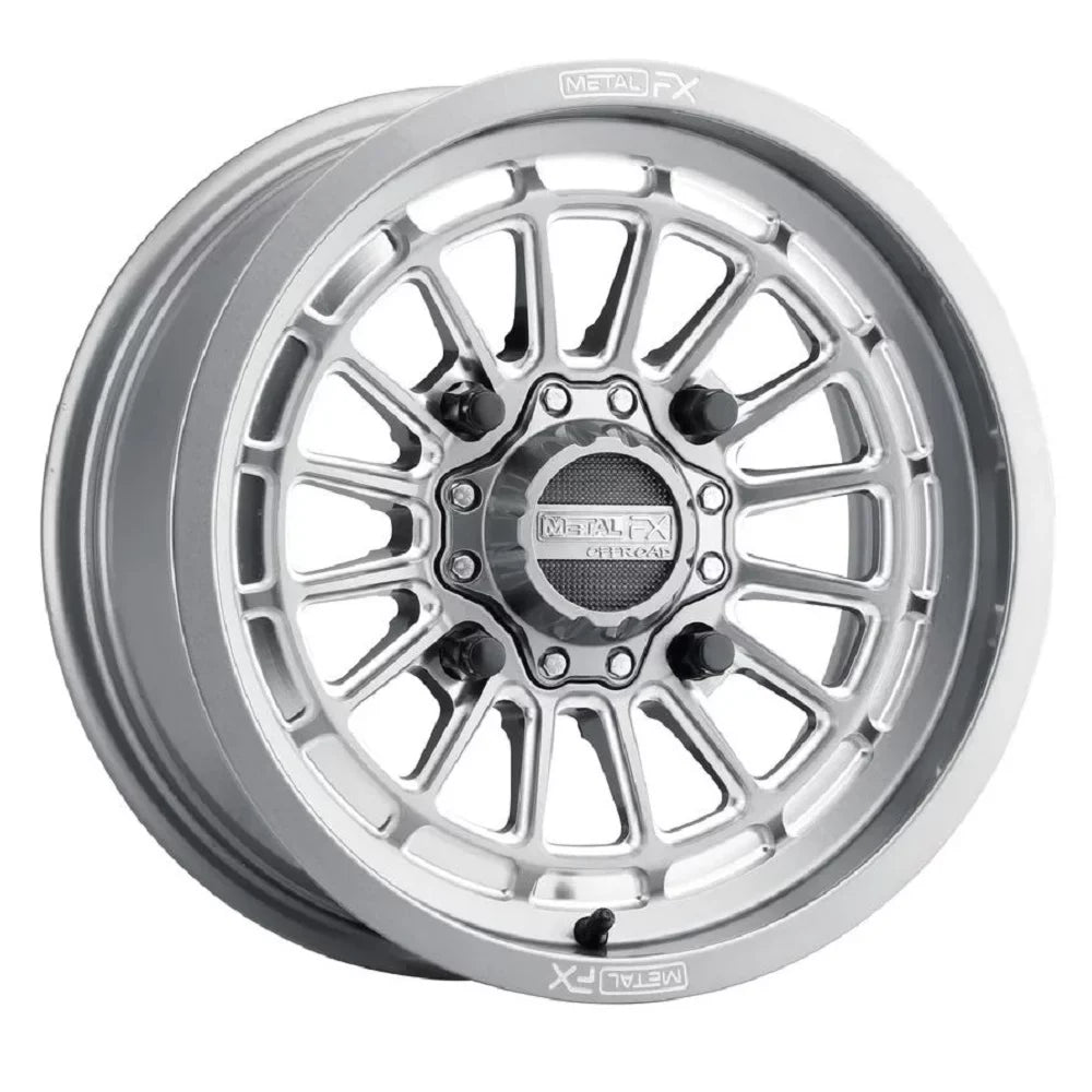 MetalFX Delta Contrast Cut 15" Wheels Gm 30" Roctane T4 Tires Can-Am Maverick X3 / Honda Pioneer 1000 / Talon