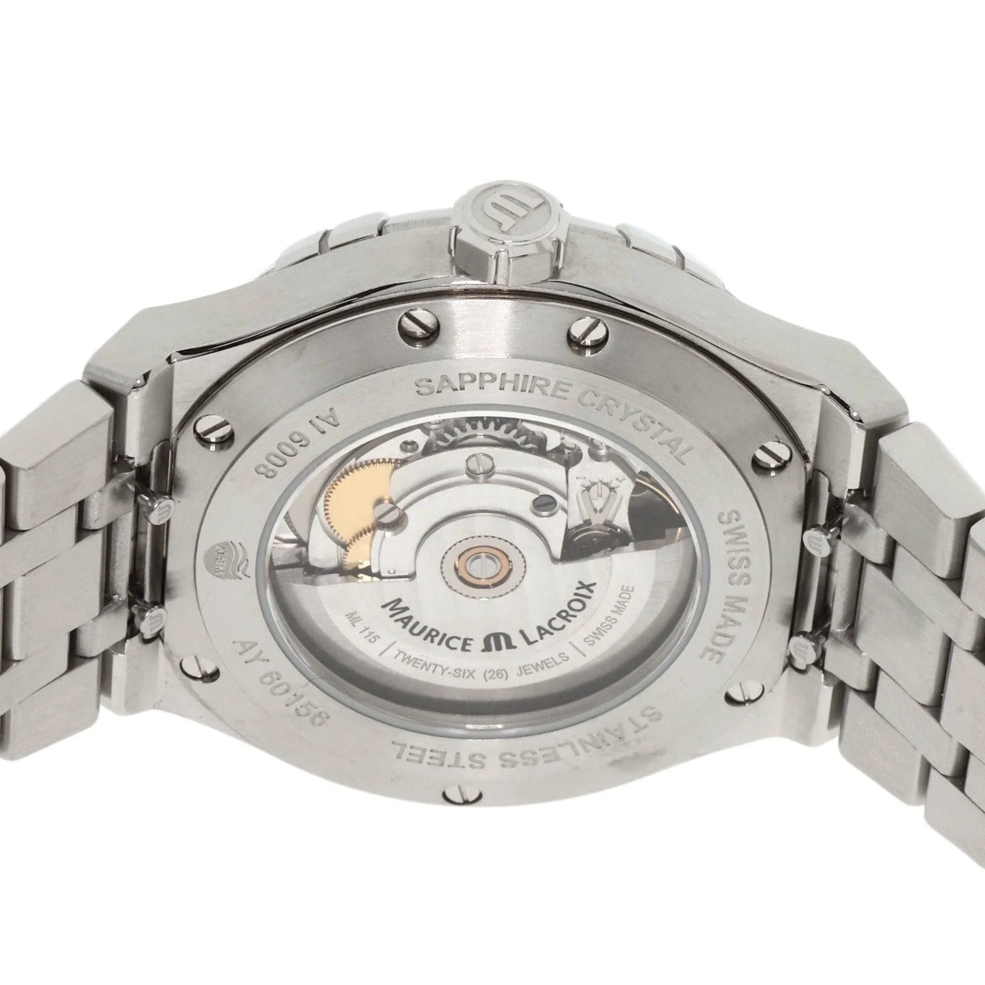 Pre-Owned Maurice Lacroix AI6008 Icon Watch Stainless Steel SS Men's MAURICE LACROIX (Good)