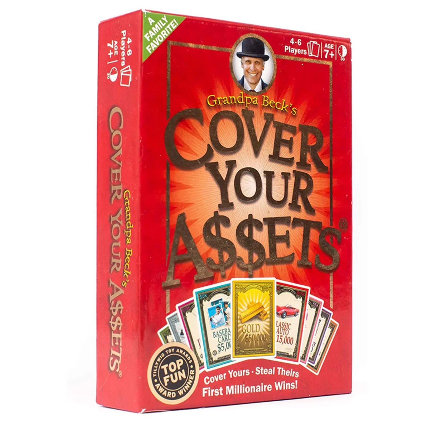 Grandpa Becks Wrap Your Assets Card Game Fun Family-Friendly Set Collecting Toy