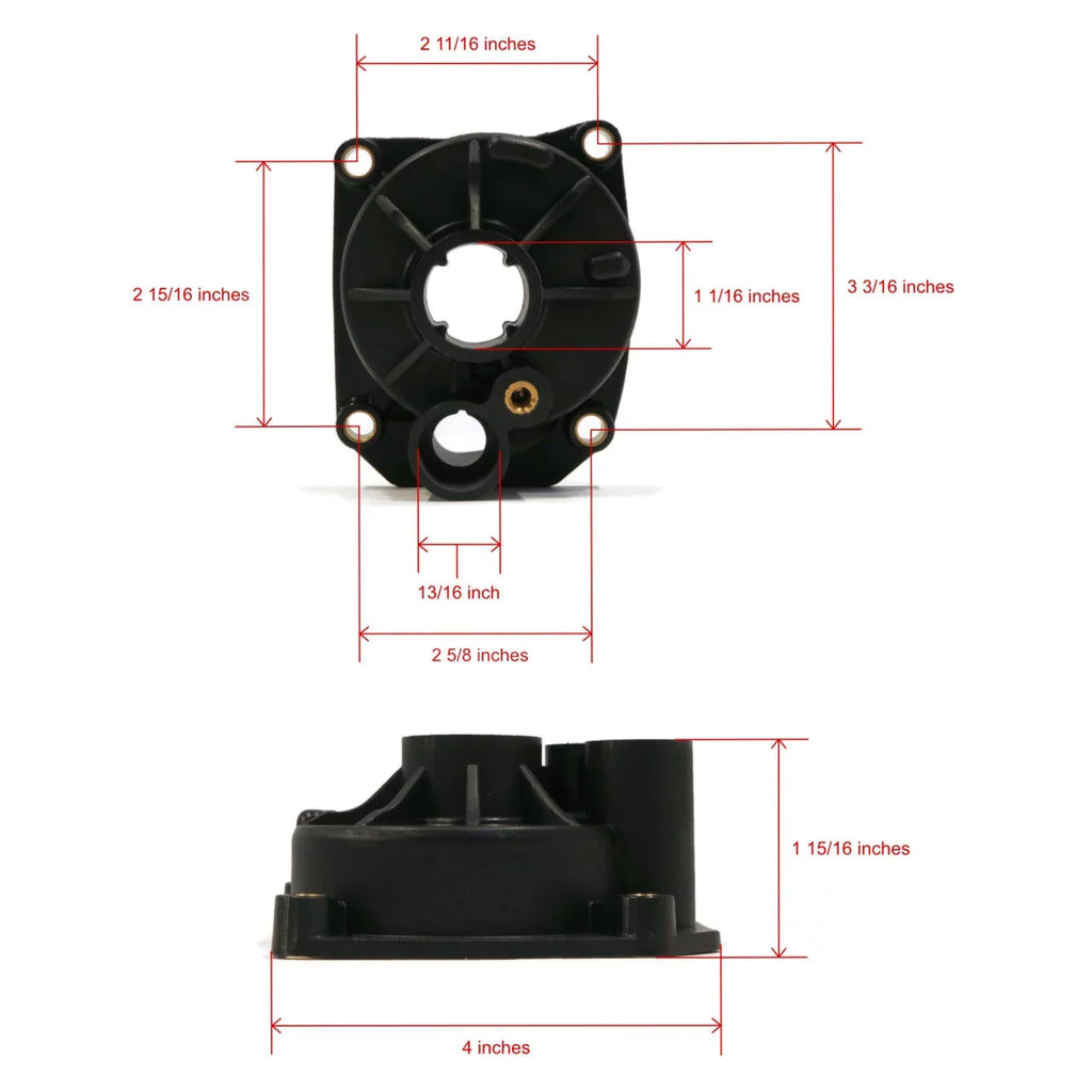 The ROP Shop | Water Pump Impeller Kit For 1982 Evinrude 70 HP E70ELCNB, E70TLCNB Outboard Vessel