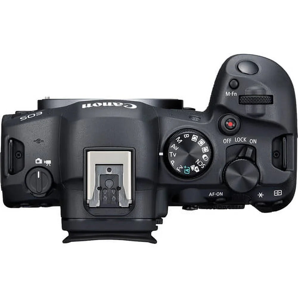 Canon EOS R6 Mark II Mirrorless Camera (5666C002) + Canon RF 24-70mm Lens + 64GB Memory Card + Case + l Photo Software + 2 x LPE6 Battery + External Charger + Card Reader + More