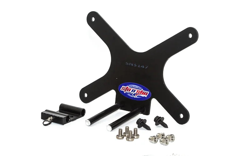 STO N SHO Front License Plate Bracket Matching with 2010-2012 Mazda Miata MX-5 Sport option (SNS147)