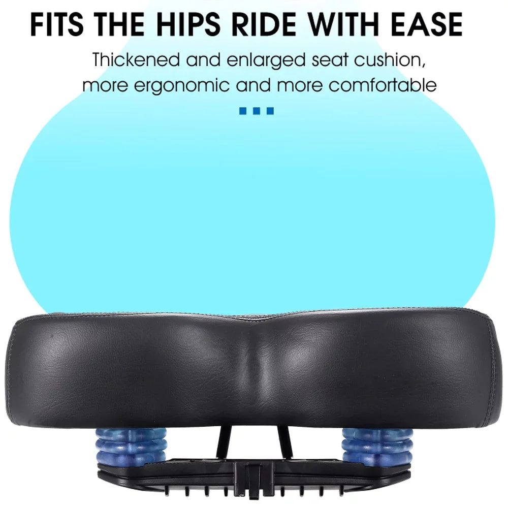 Aibecy Road Bike Cushion Widen Thicken Replacement Saddle Ergonomic Design Comfortable Shockproof for Long Distance Riding
