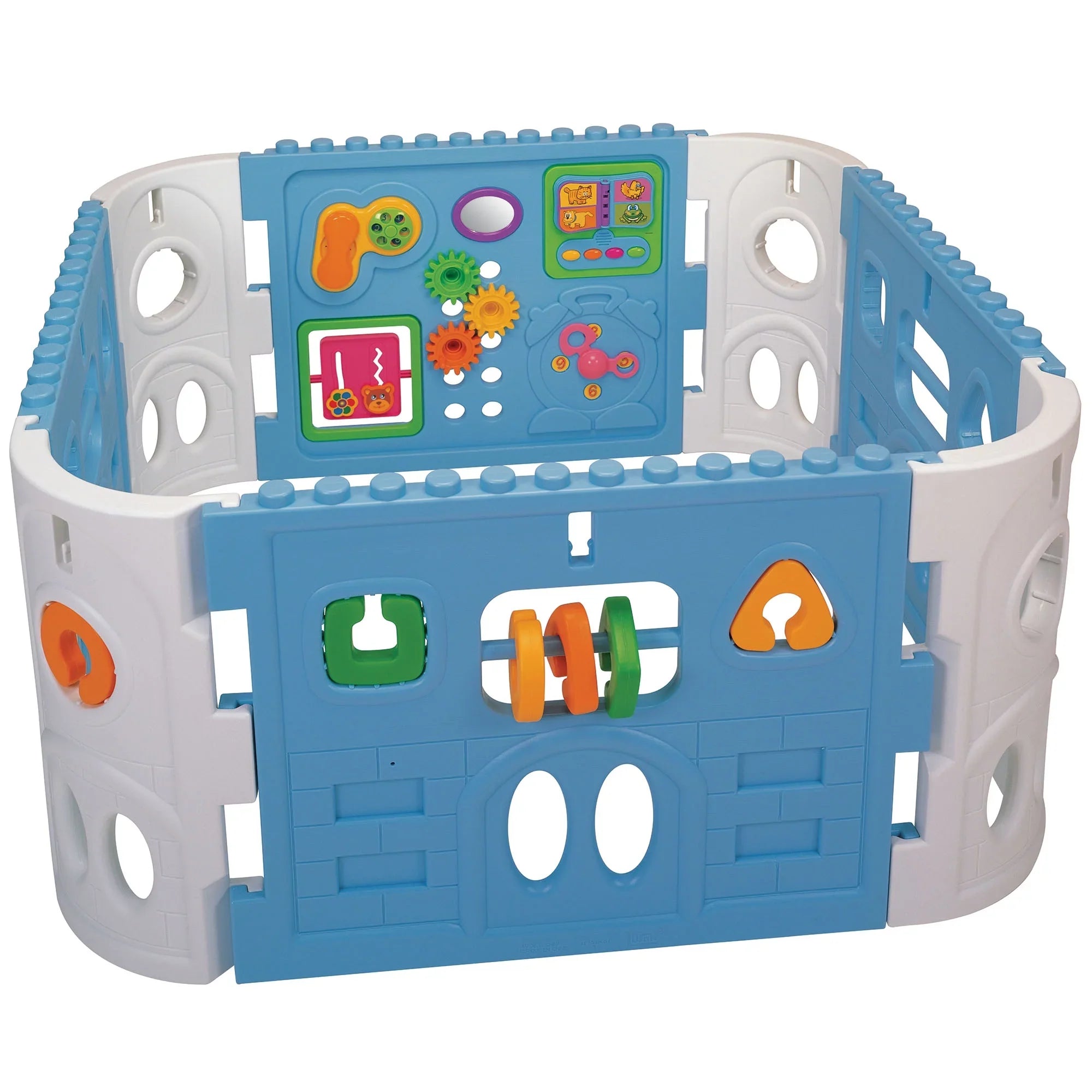 Interactive Baby Center, Enclosed Baby Center that Keeps Baby Safe While Leraning, Ages 1+