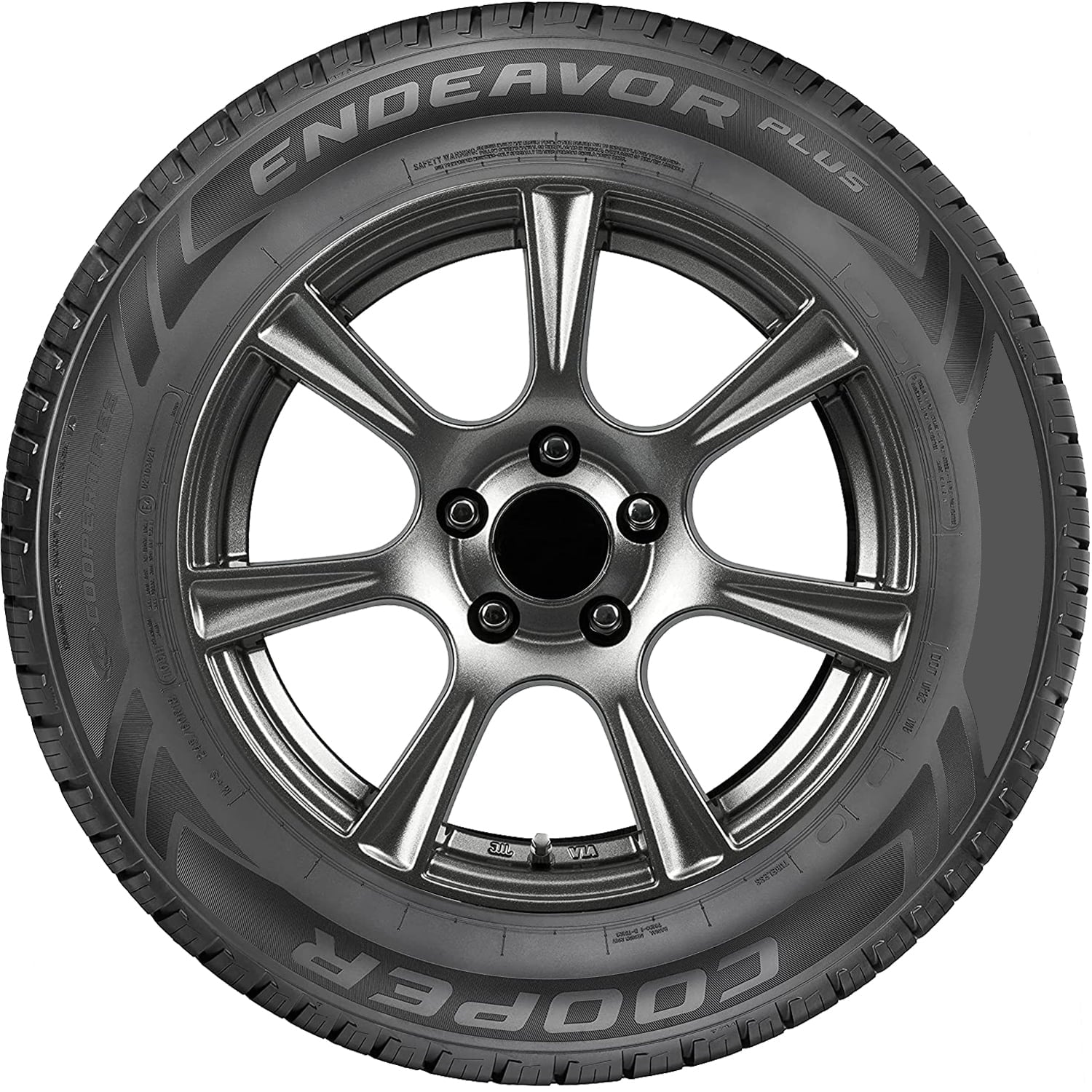 Set of 4 (FOUR) Cooper Endeavor Plus 275/60R20 115H AS A/S All Season Tires Fits: 2016 Ram 1500 HFE, 2021-22 Ram 1500 Limited Longhorn