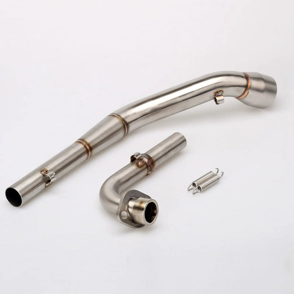 MSX Motorcycle Exhaust Muffler Middle and Front Link Pipe Full System For Honda MSX 125 / Grom 2013 2014 2015 MSX125 Slip-on
