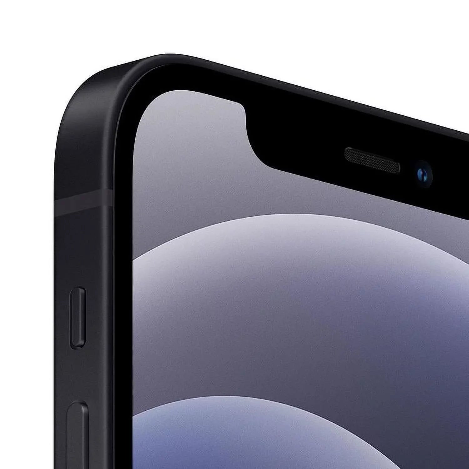 Restored Apple iPhone 12 A2172 (Fully Unlocked) 64GB Black w/ Pre-Installed Tempered Glass (Refurbished)