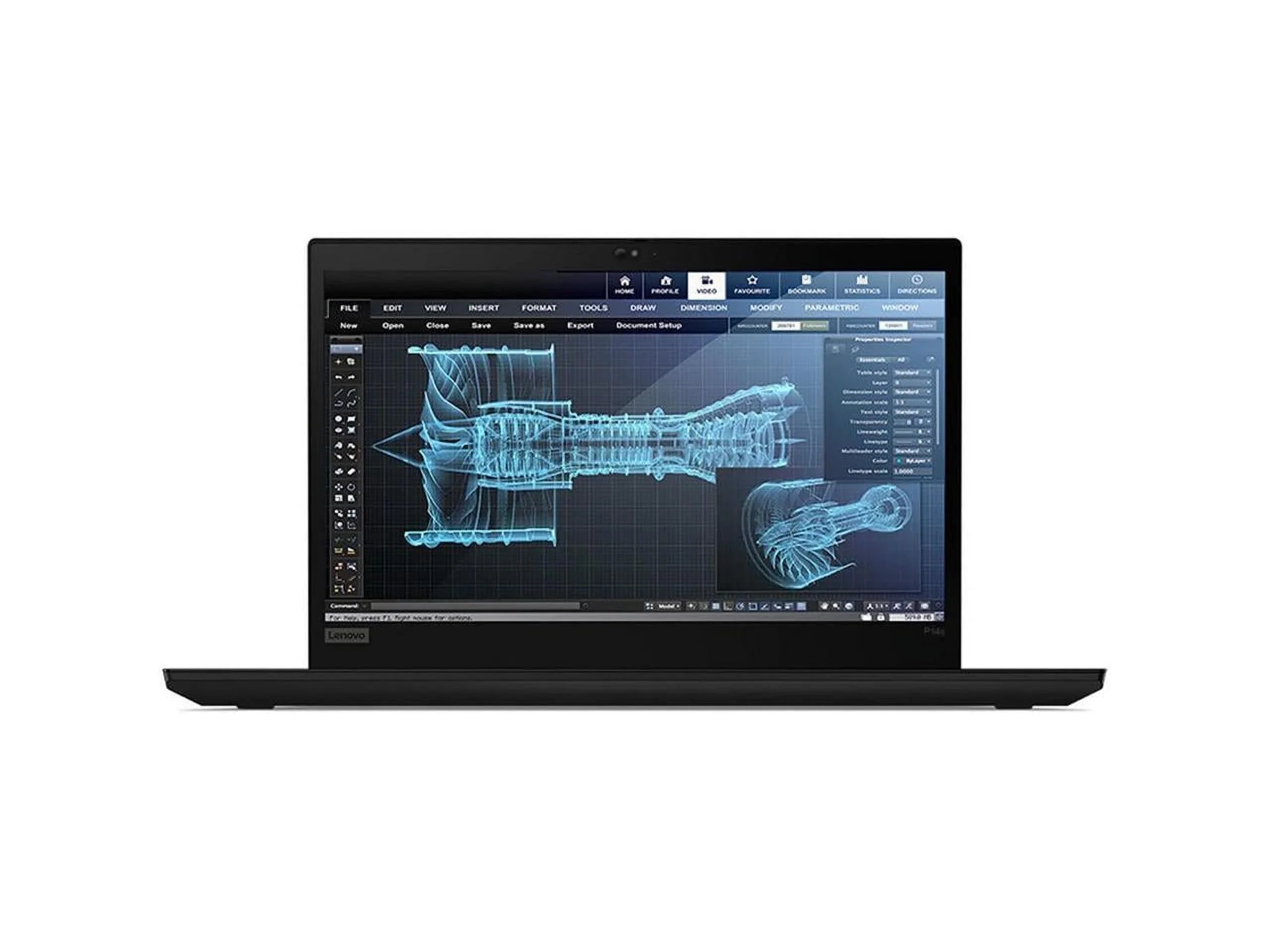 Lenovo ThinkPad 21HF001NUS EDGE 14" Mobile Workstation - WUXGA - 1920 x 1200 - i7 13th Gen i7-1370P Tetradeca-core (14 ) - 32 GB Total RAM - 32 GB On-board Memory - 1 TB SSD - Vill