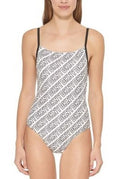 Dkny Women's Logo-Print One-Piece Swimsuit Women's Swimsuit