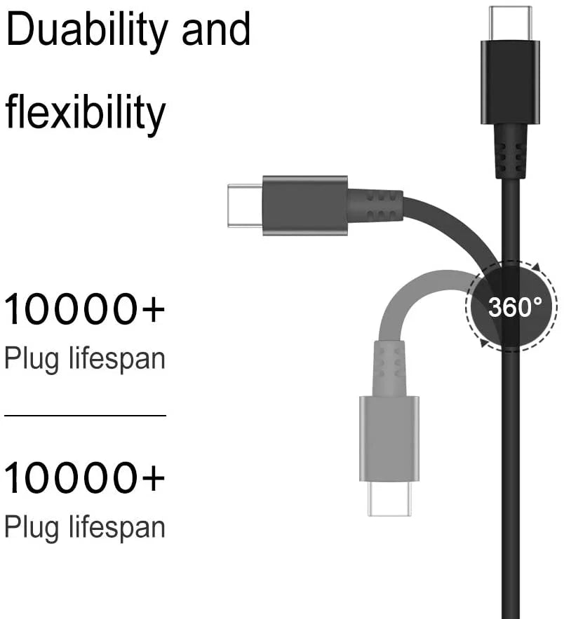 45W USB-C Adapter Charger for Lenovo Yoga 910-13IKB Glass 80VG