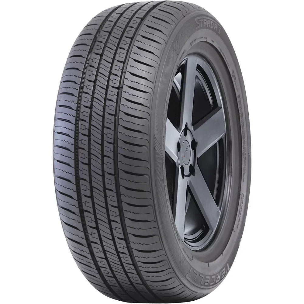 Set of 4 (FOUR) Vercelli Strada I 255/50R19 107H XL A/S All Season Tires Fits: 2020-23 Mercedes-Benz GLE350 4Matic, 2010-13 Acura MDX Base