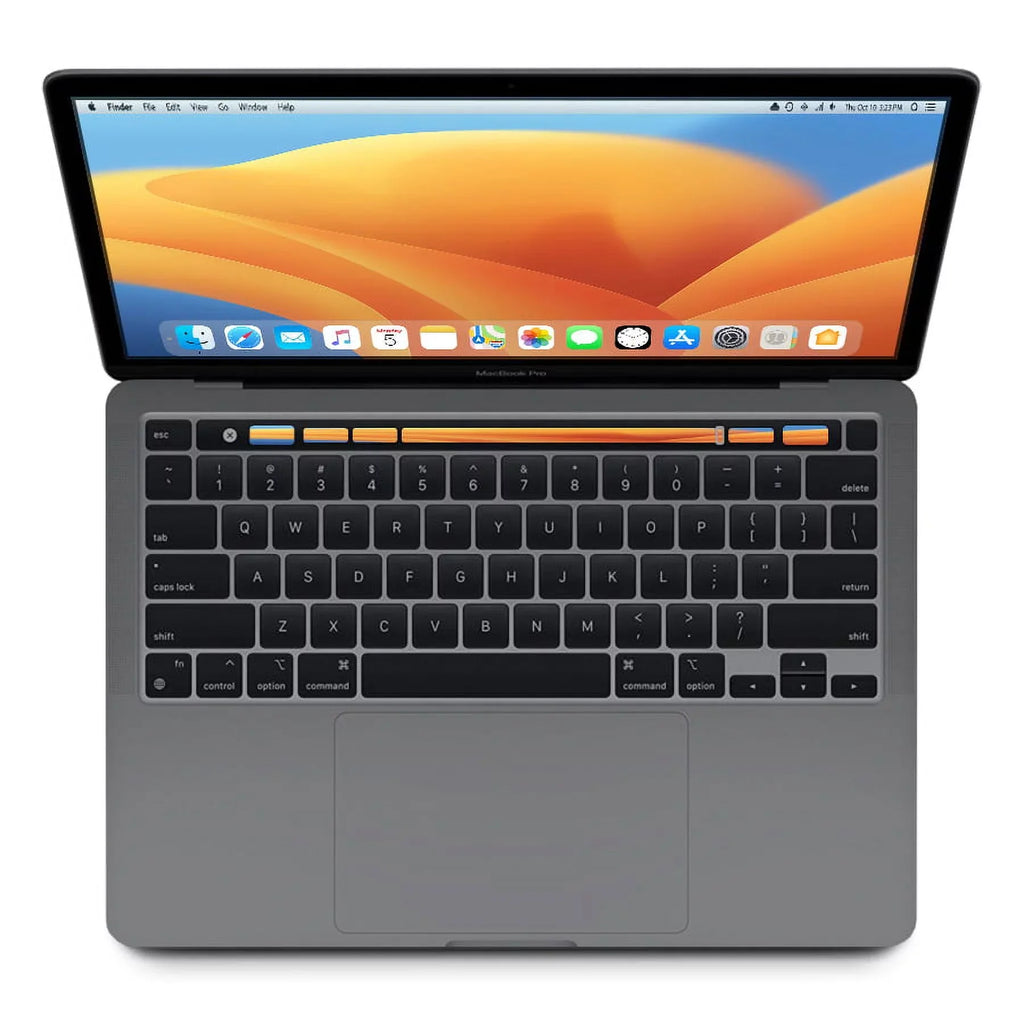 Pre-Owned Apple Macbook Pro 13.3-inch (Retina, Space Gray, Touch Bar) 2.7Ghz Quad i7 (Mid 2018) MR9Q2LL/A 256GB SSD 8GB Memory 2560x1600 Display Mac OS Sierra Power Adapter Included (Good)