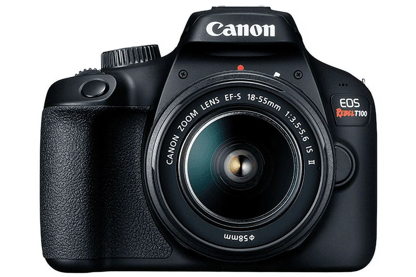Canon EOS Rebel T100 / 4000D DSLR Camera with 18-55mm Lens + 64GB Card + More