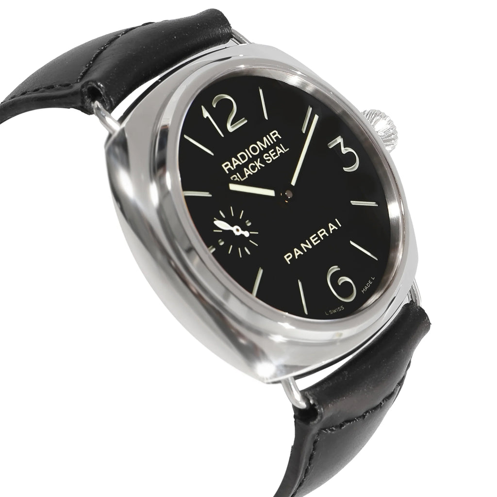 Panerai Radiomir Black Seal PAM00183 Men's Watch in Stainless Steel Pre-Owned