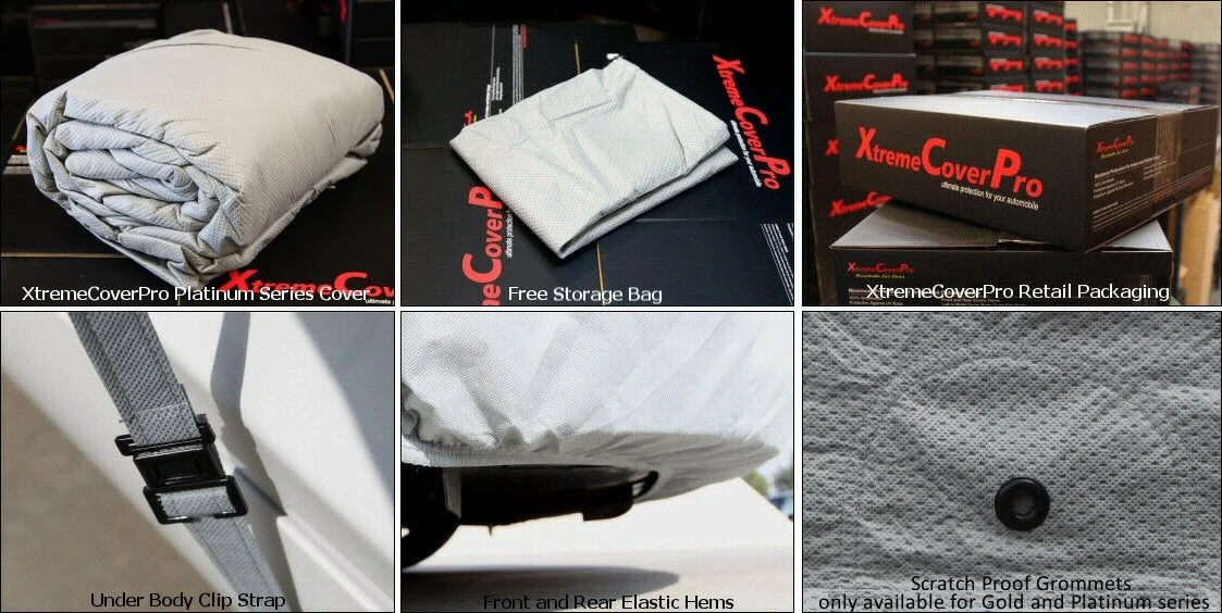 Car Coating Fits 2000 2001 2002 2003 2004 2005 2006 2007 2008 2009 Mazda MX-5 Miata XCP Protection Waterproof Platinum Series Black